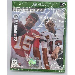 New - Sealed In Box Madden NFL 22 - Microsoft Xbox Series X|S